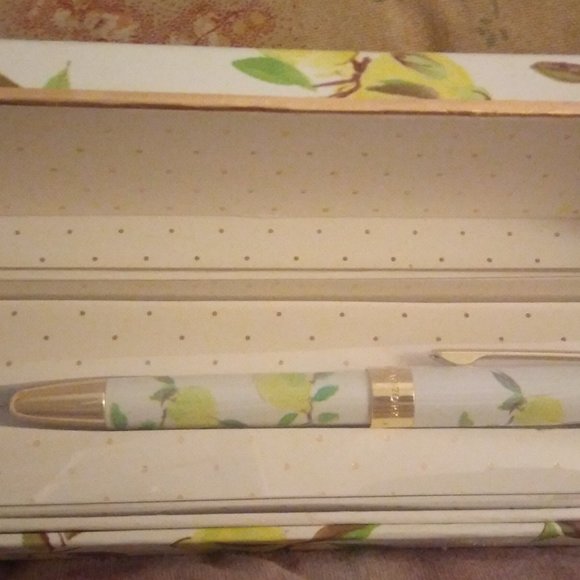 Kate Spade Lemon Ball Point Pen - Picture 2 of 3